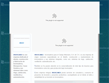 Tablet Screenshot of construcciondeinvernaderos.com